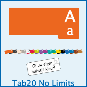 Tab20 No Limits set 26 schotjes KAP/onderkast