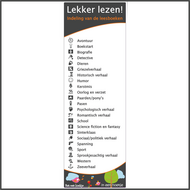 Overzichtsbord Leesboeken BasisSchool